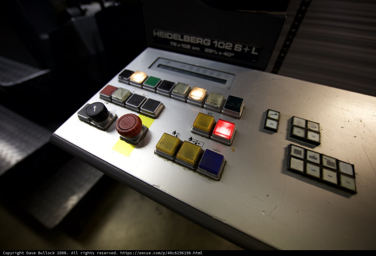 Machine Control Panel