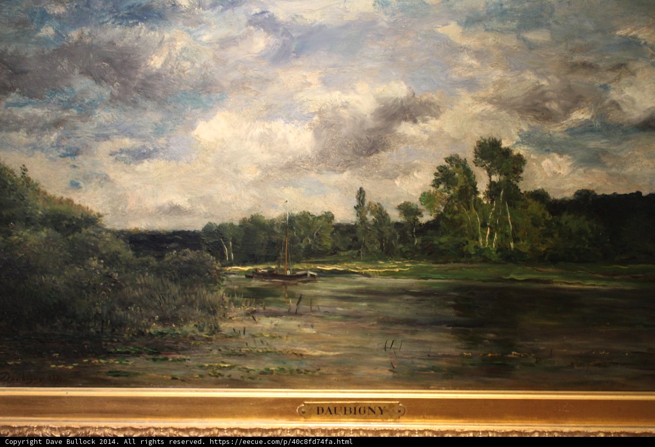 River Landscape Painting