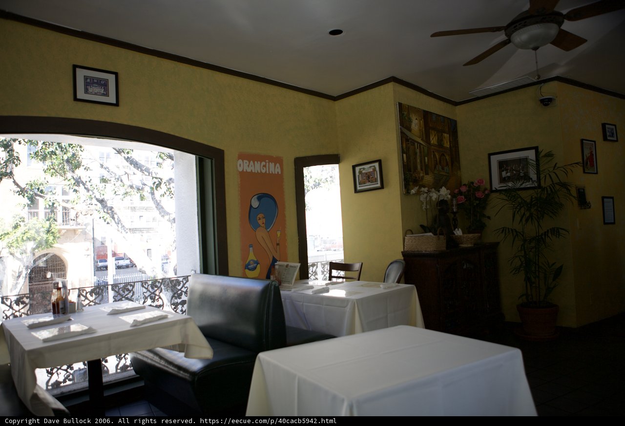 Dining at the Sunflower Cafe