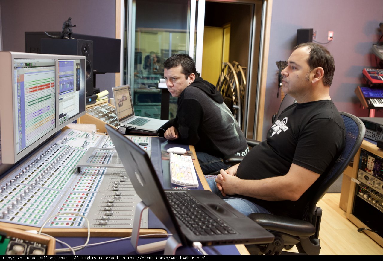 Recording Session in Progress
