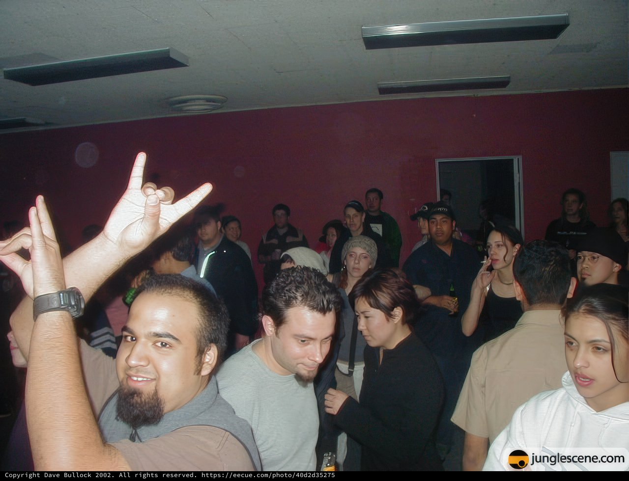 Peaceful Party-goers