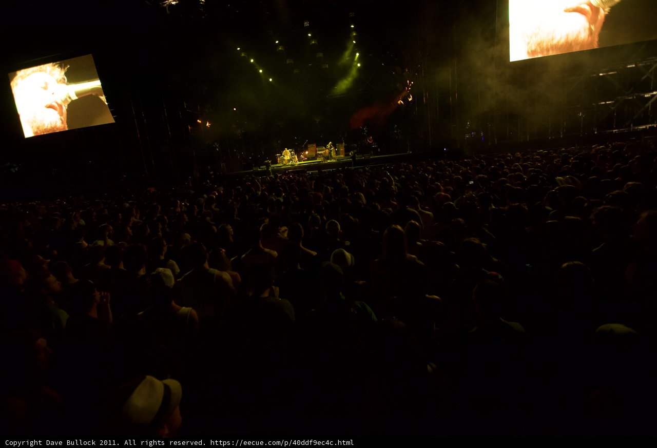 The Crowd Watches in Awe
