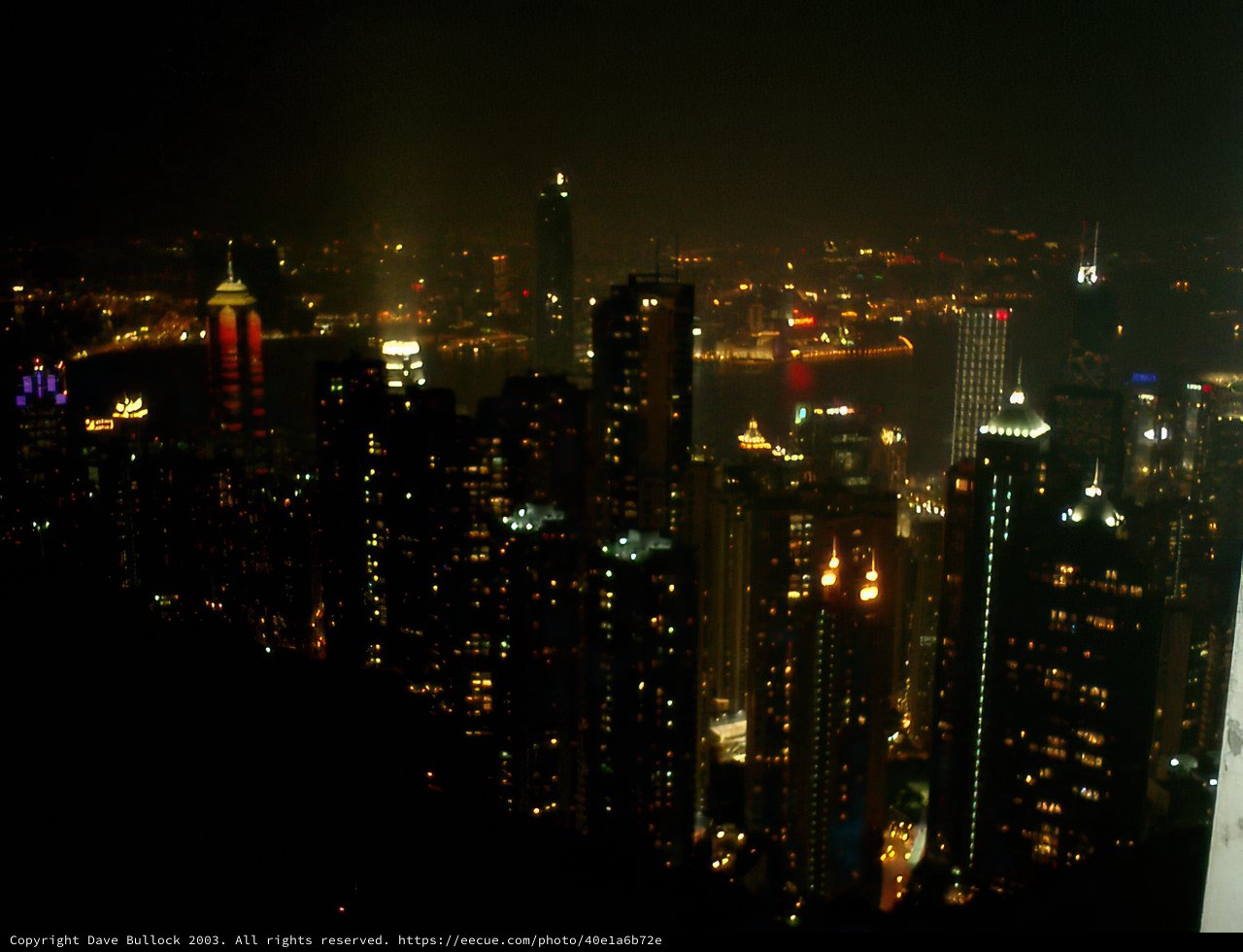 Glowing Metropolis