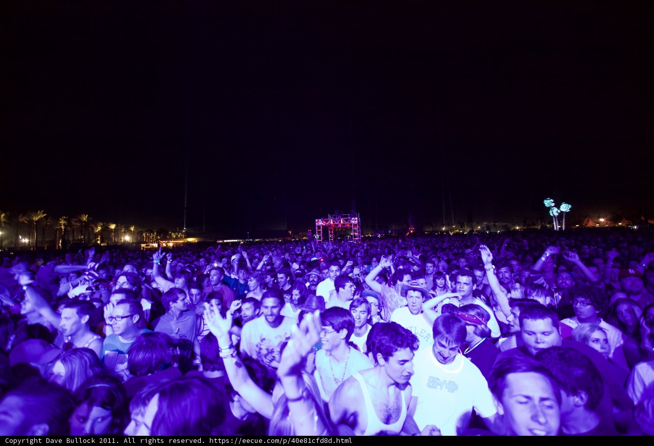 Lights and Faces at Coachella 2011