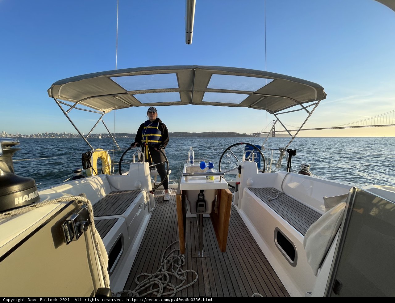 Sailing into the Blue Horizon