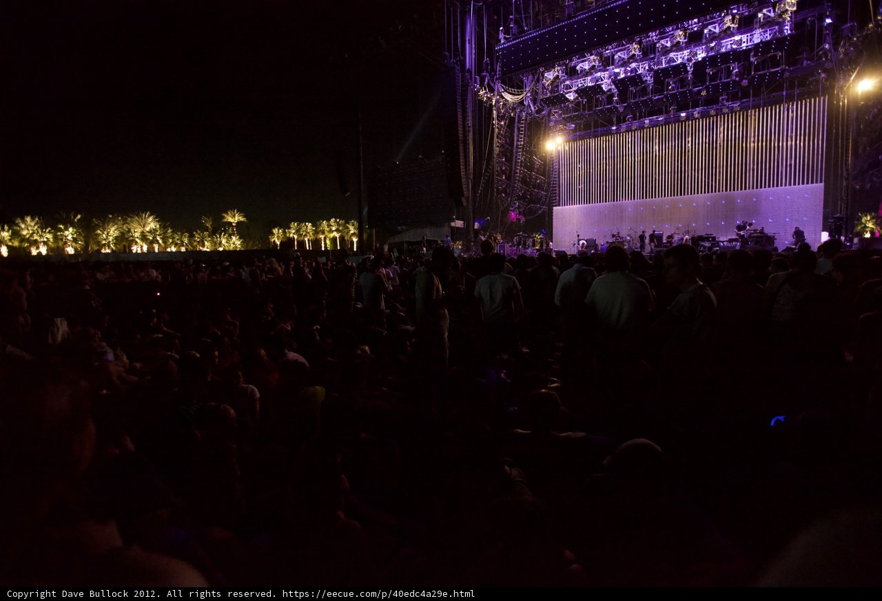 Coachella Rock Concert Crowd