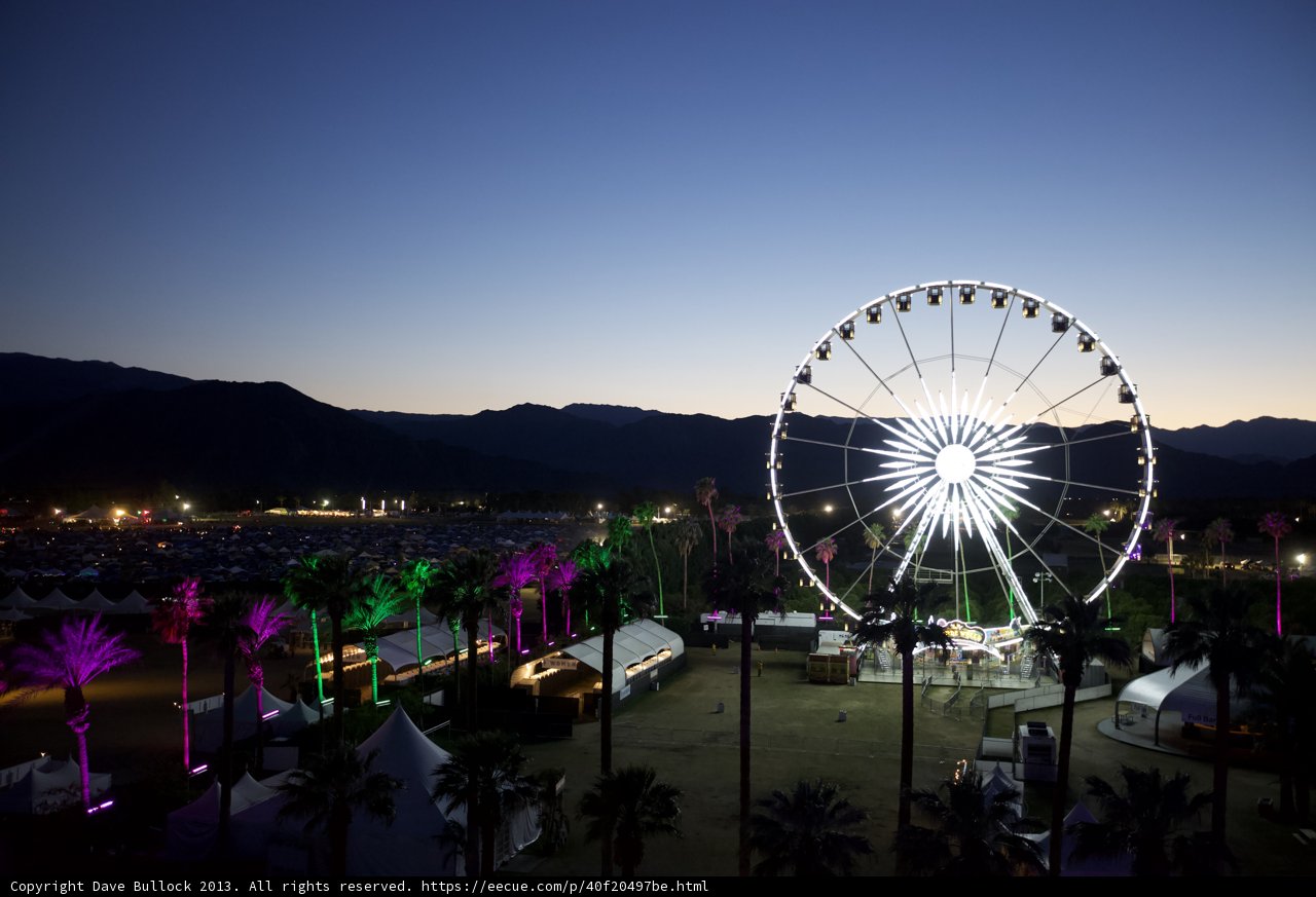 Ferris Wheel Magic at Coachella