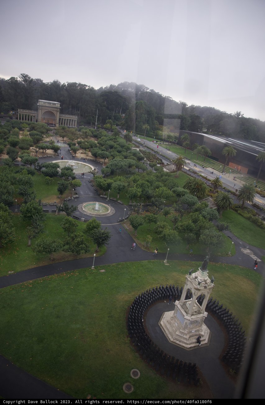 Aerial Majesty: Golden Gate Park Explored