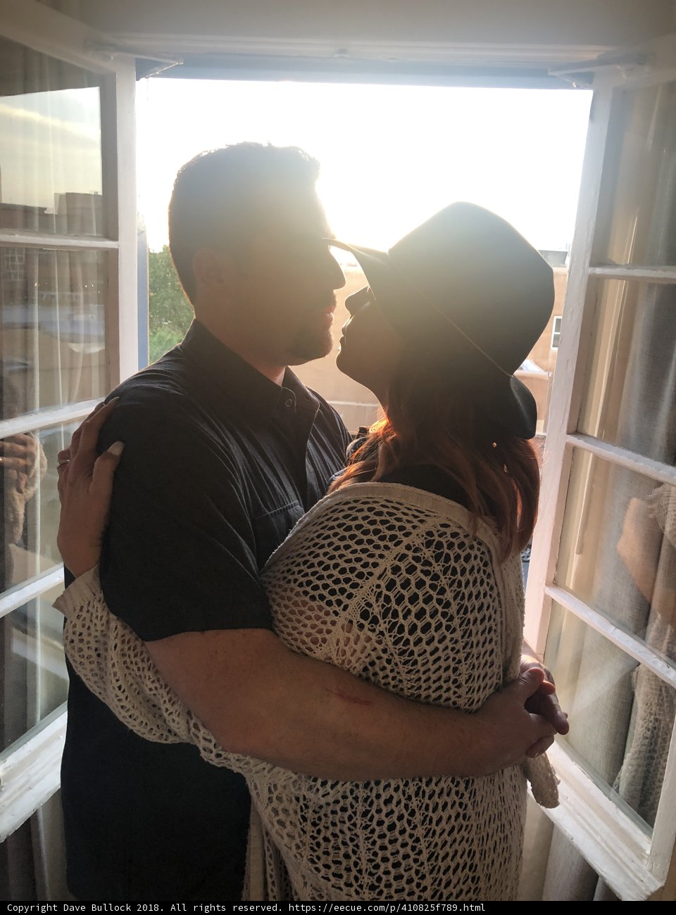 Embrace by the Window