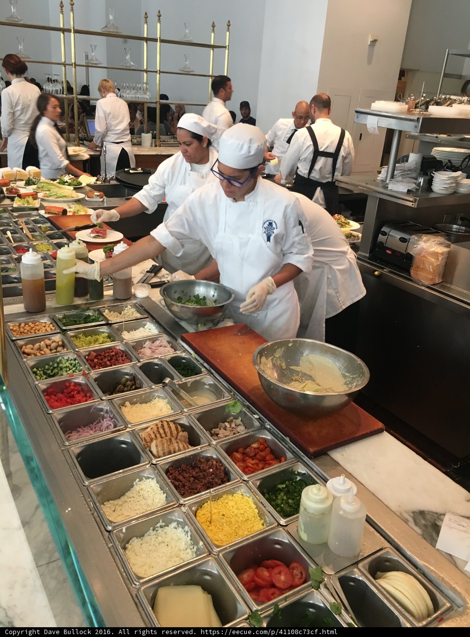 Busy Chefs in LA Kitchen