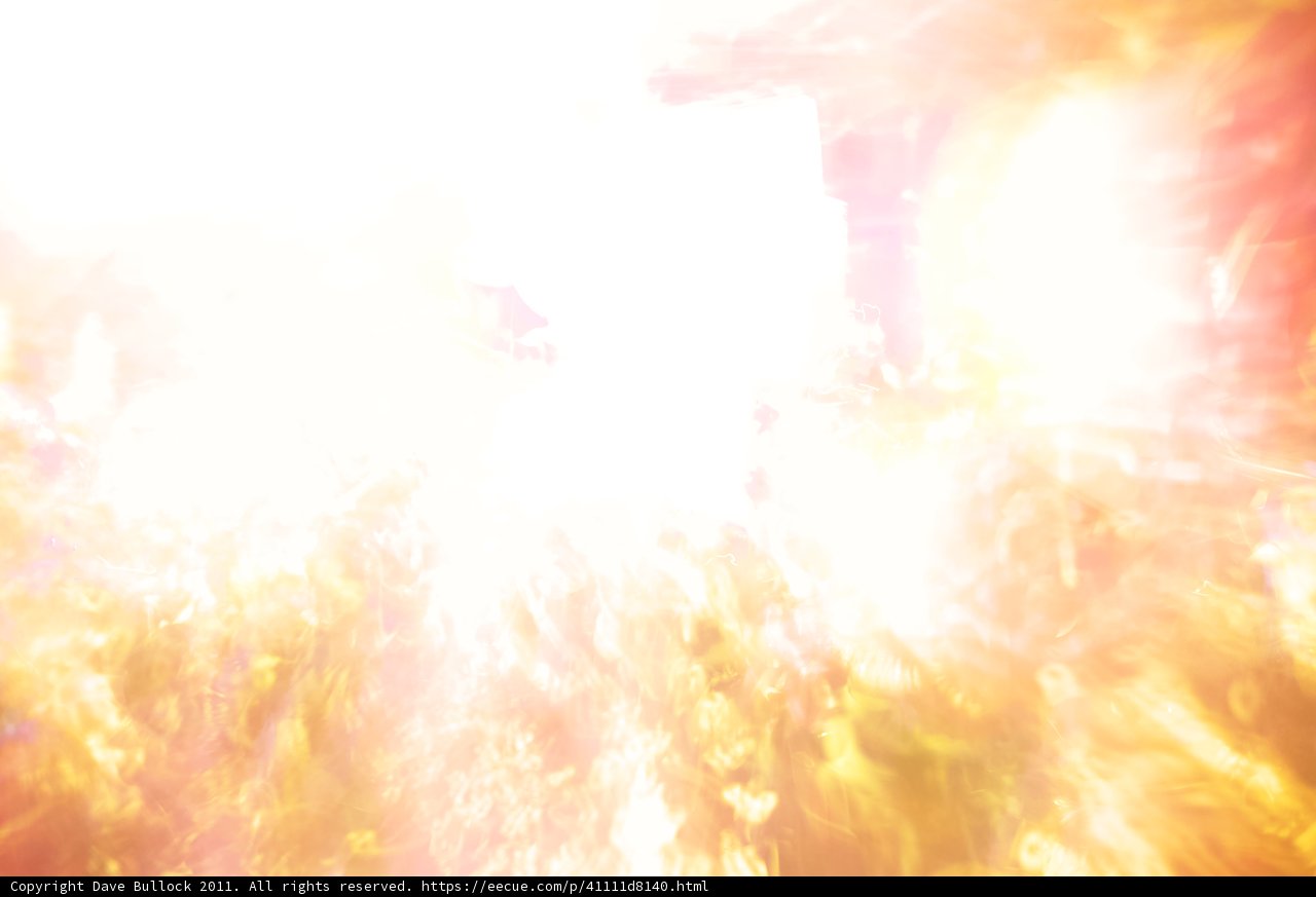 Fiery Wedding Celebration