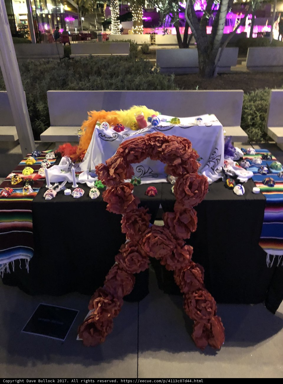 Ribbon-clad Table