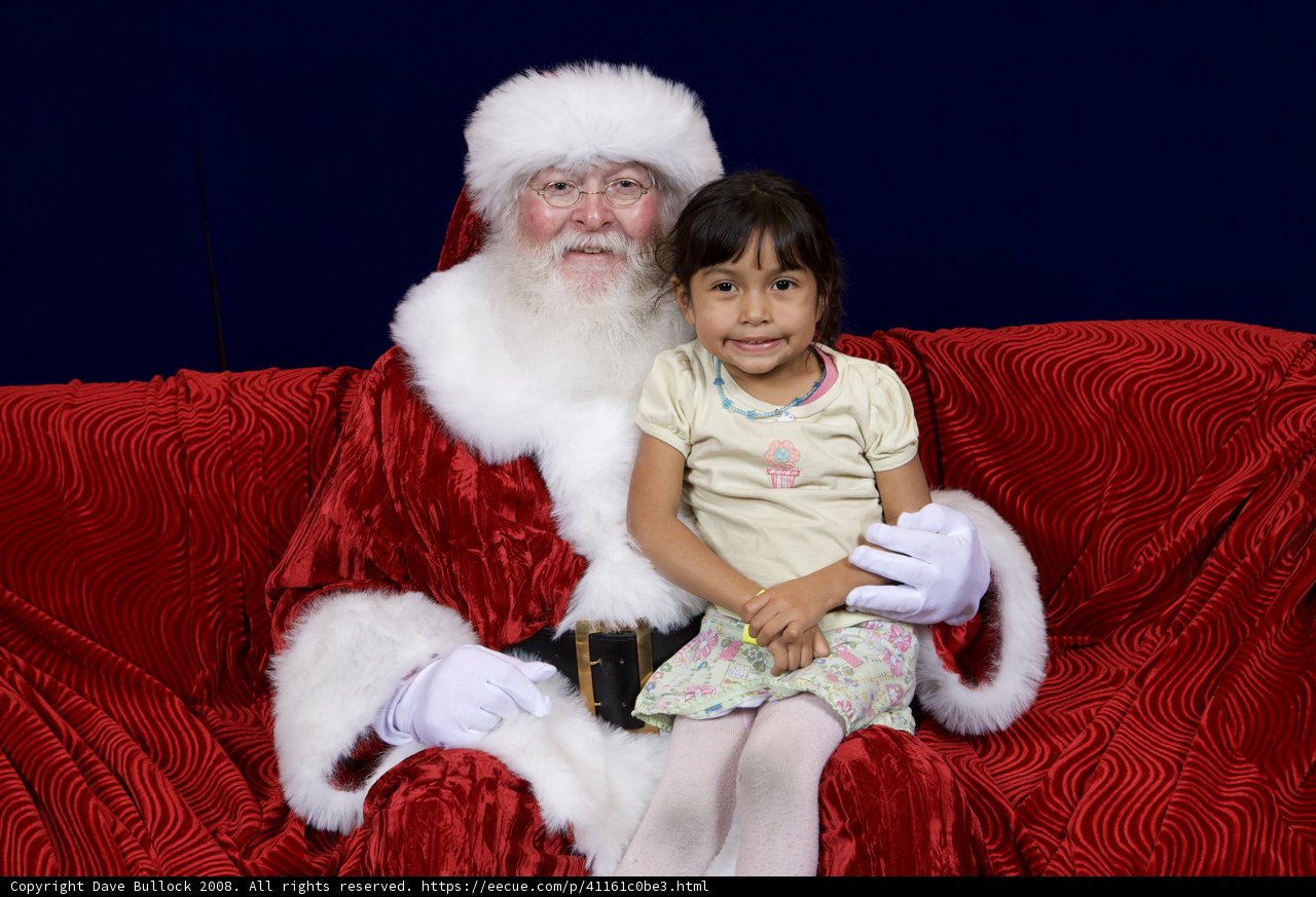 A Sweet Moment with Santa