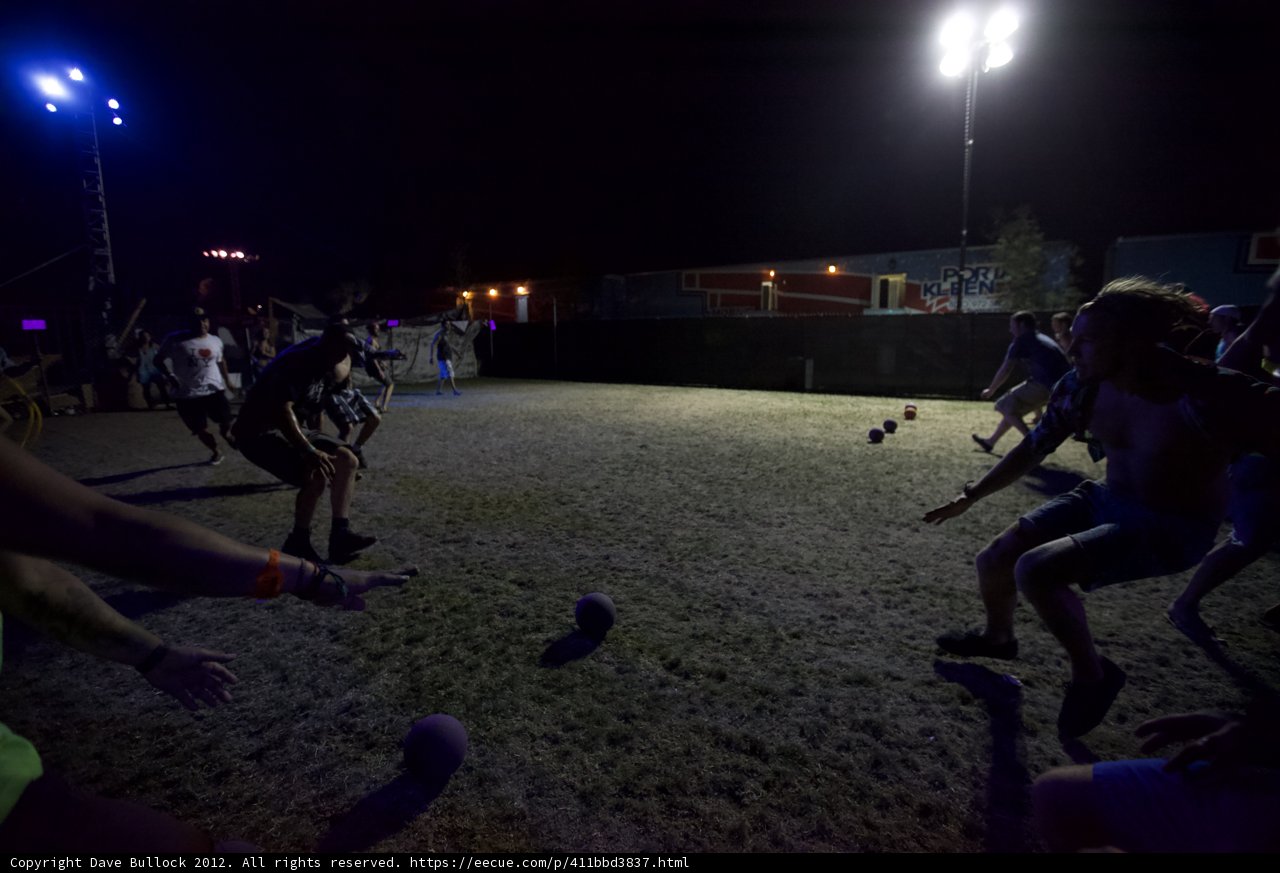 Night Time Soccer Game