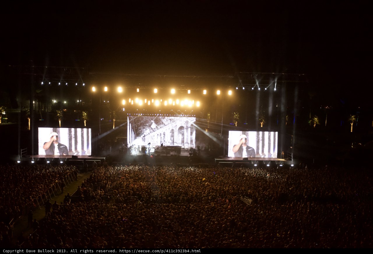 Rocking under the night sky