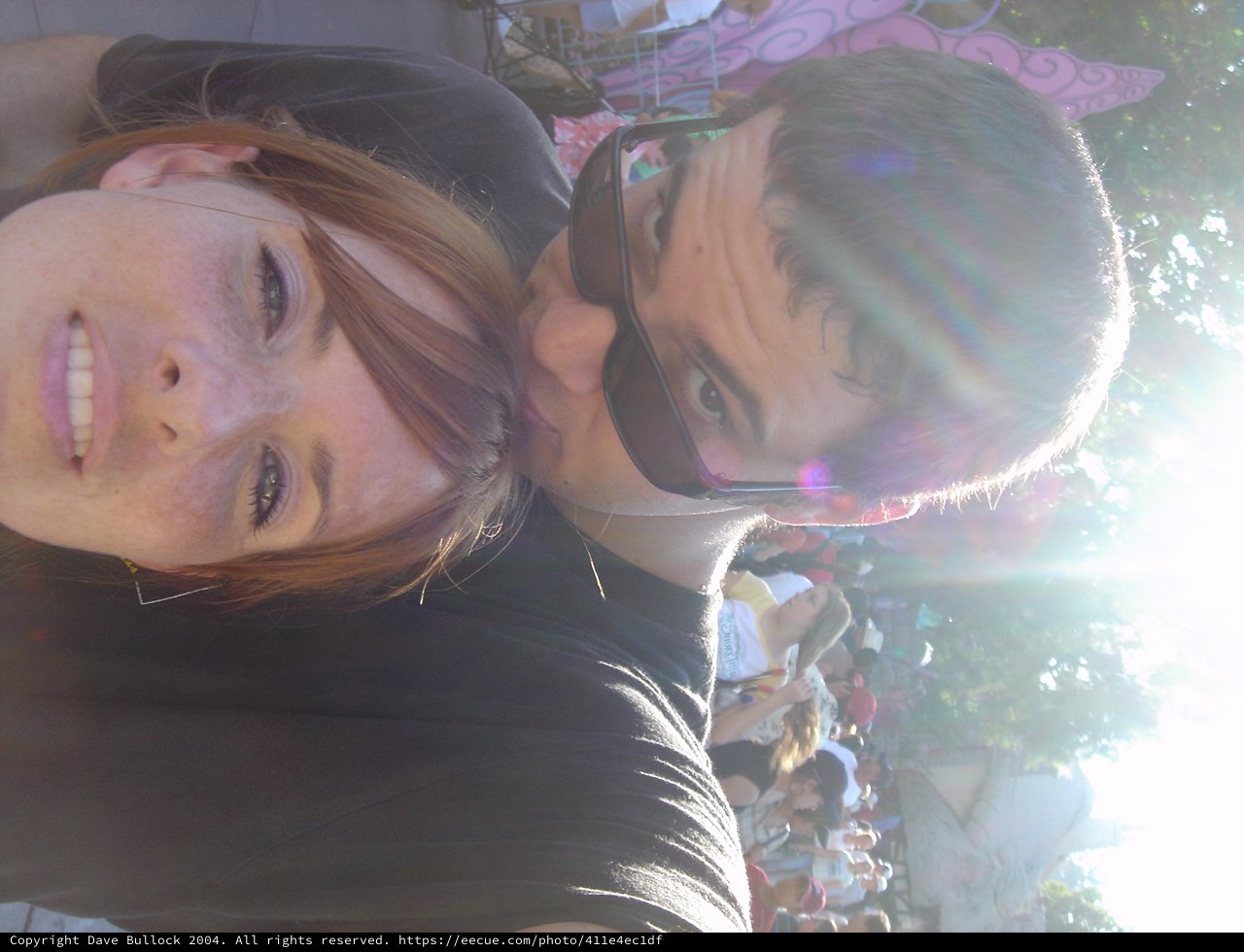 Friends Sharing a Sunny Summer Festival Selfie