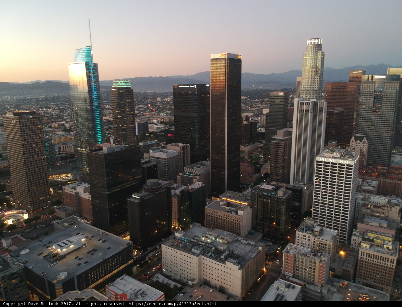 A Bird's-Eye View of Los Angeles