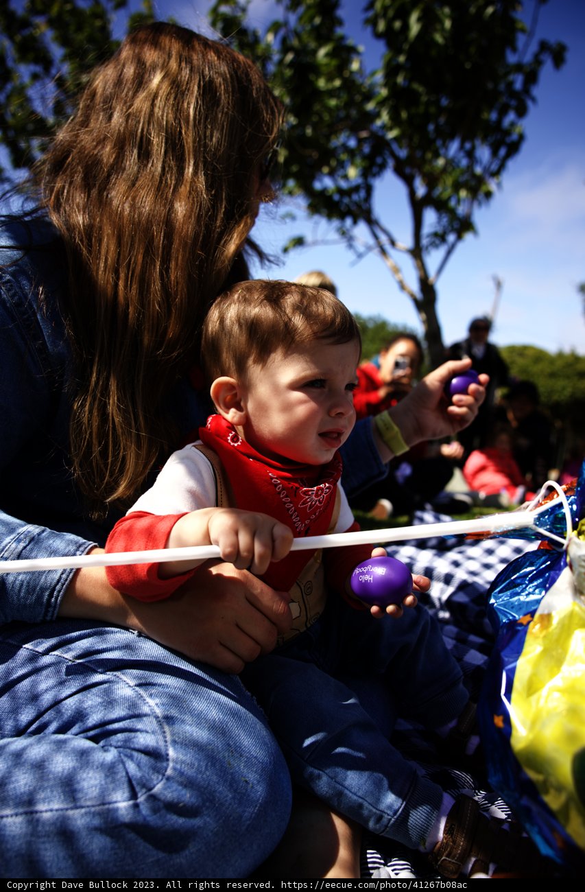 A Mother's Love at Wesley's First Birthday