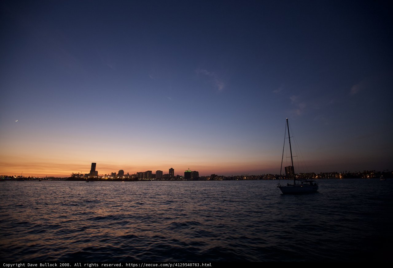 Sailboat at Sunset