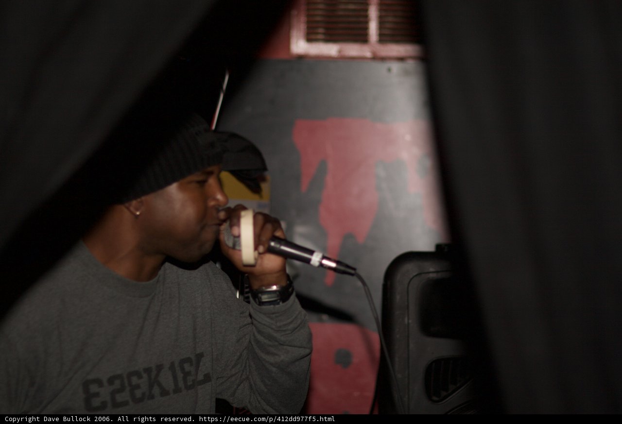 Steve J takes the stage with his trusty microphone