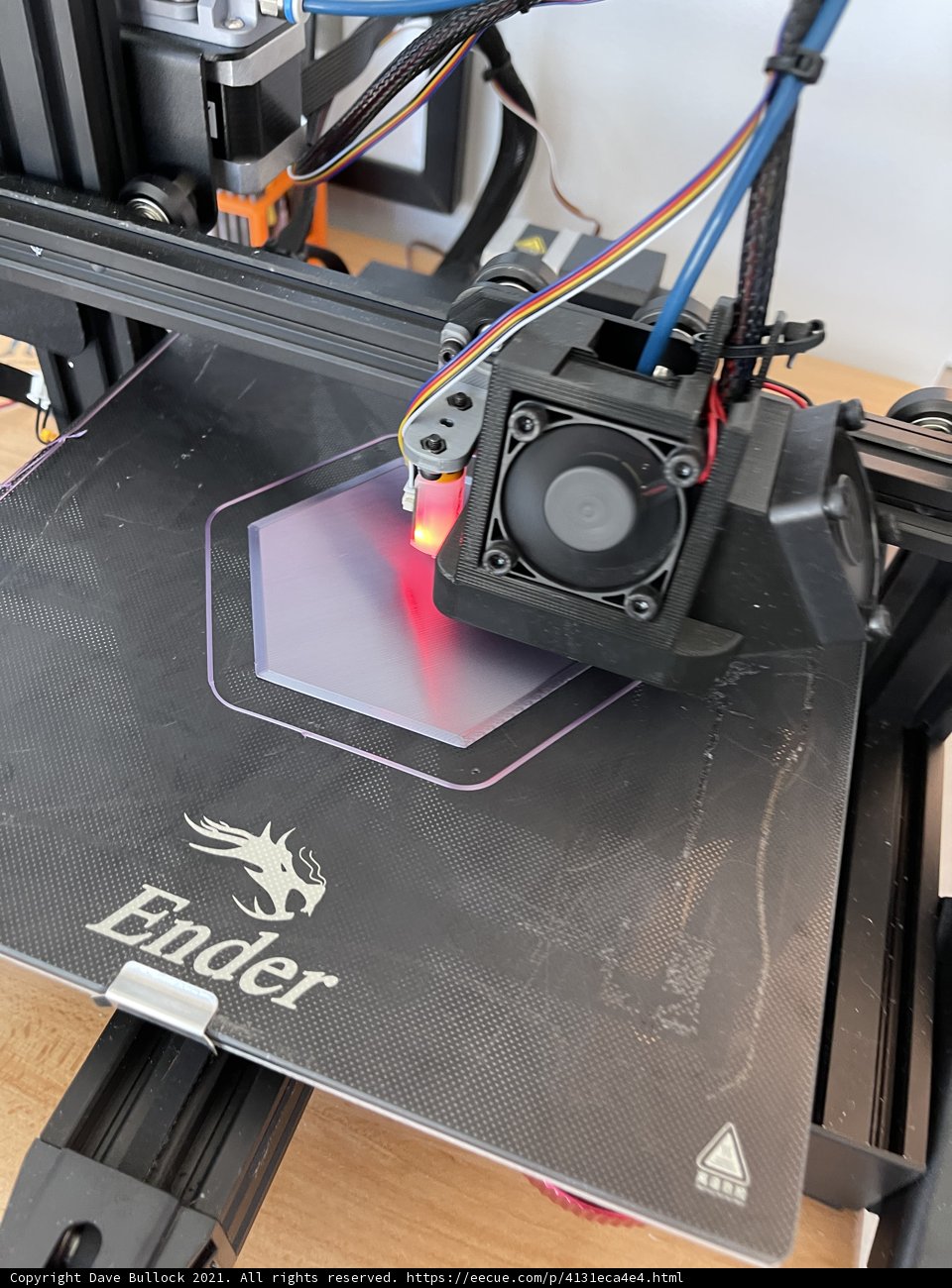3D Printer with Cooling Fan