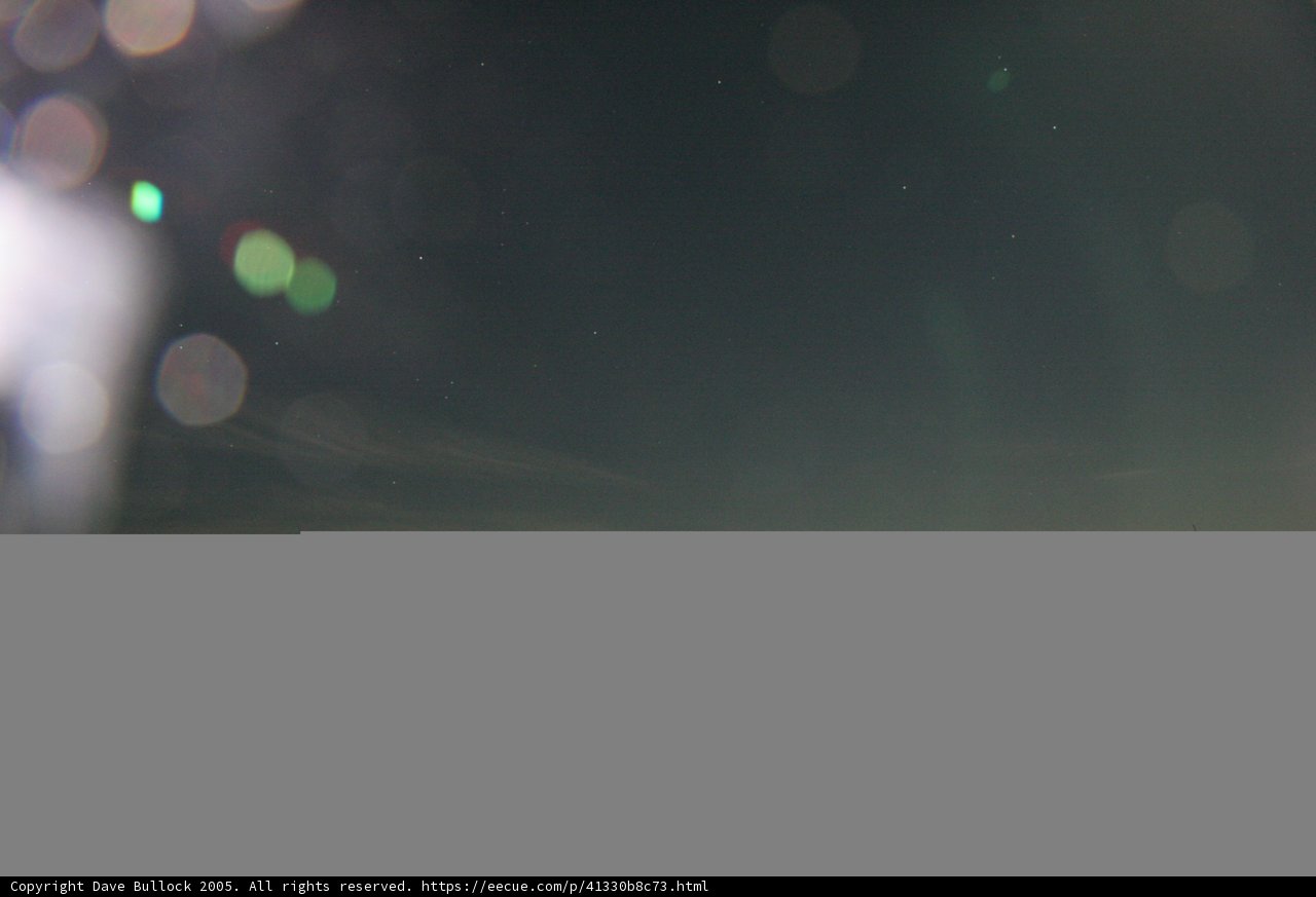 Blurred Flare Flight