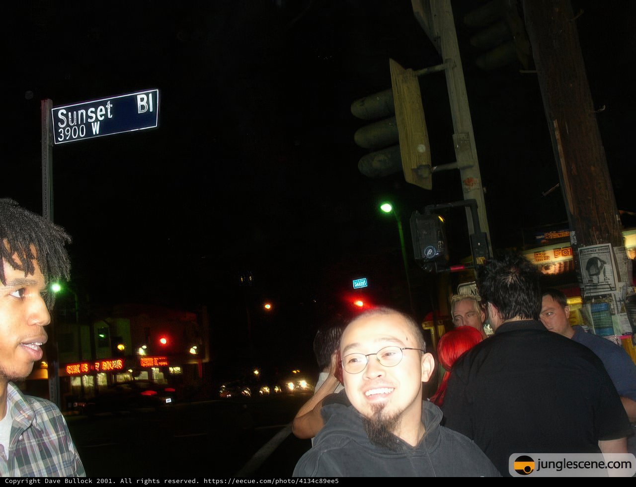Urban Portrait with Street Sign
