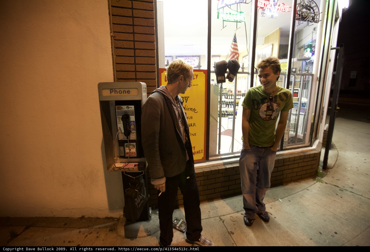 Two Men in Vintage Clothing