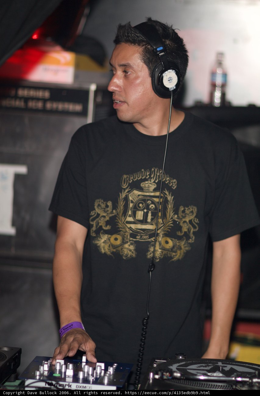 The Deejay in Black
