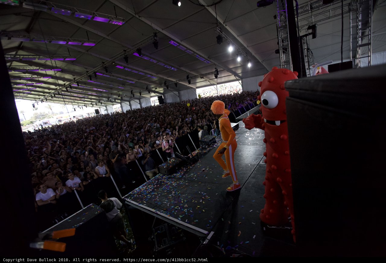The Orange Mascot Takes the Stage