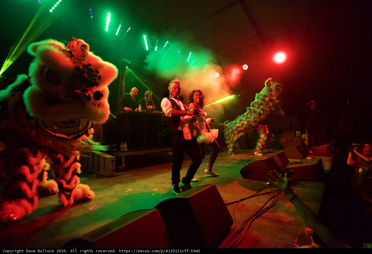The Lion on Stage