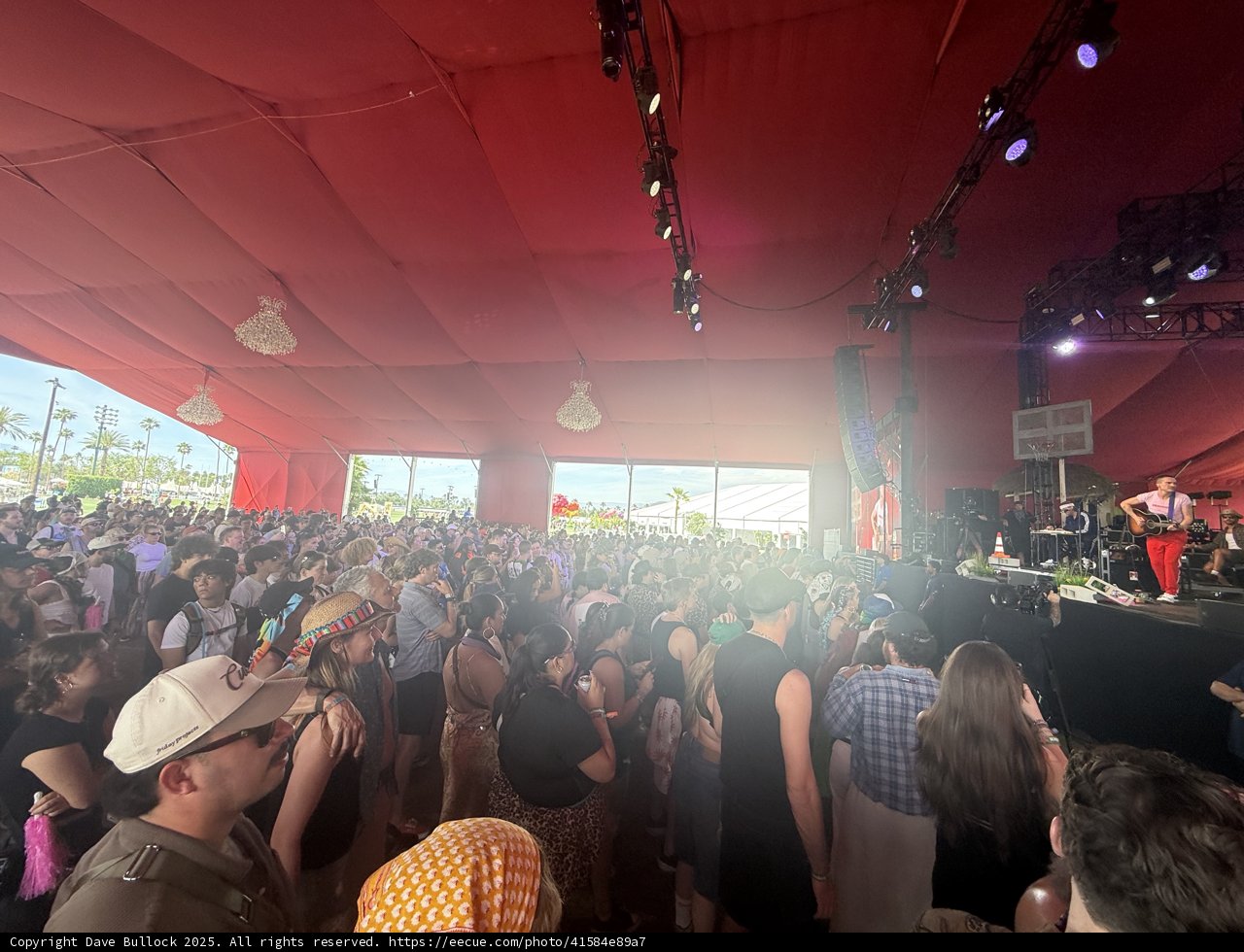 Vibes Under the Red Tent