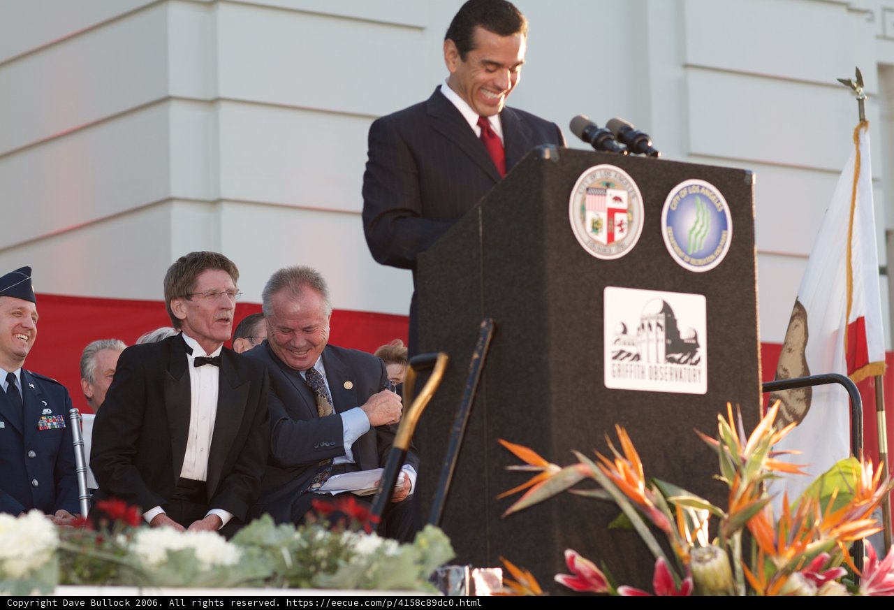 Antonio Villaraigosa Delivers a Speech