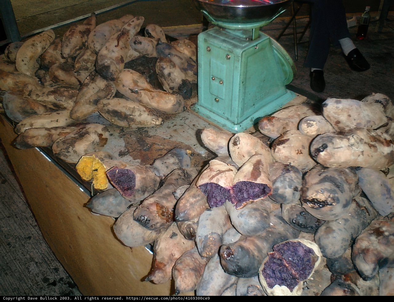 A Heap of Potatoes at the Butcher Shop