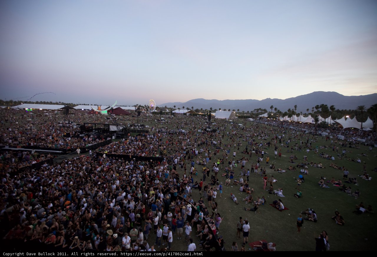 Coachella 2011 Music Festival Crowd