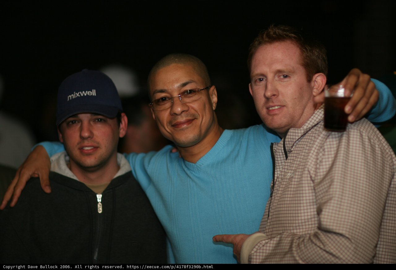 Three Friends at the Party