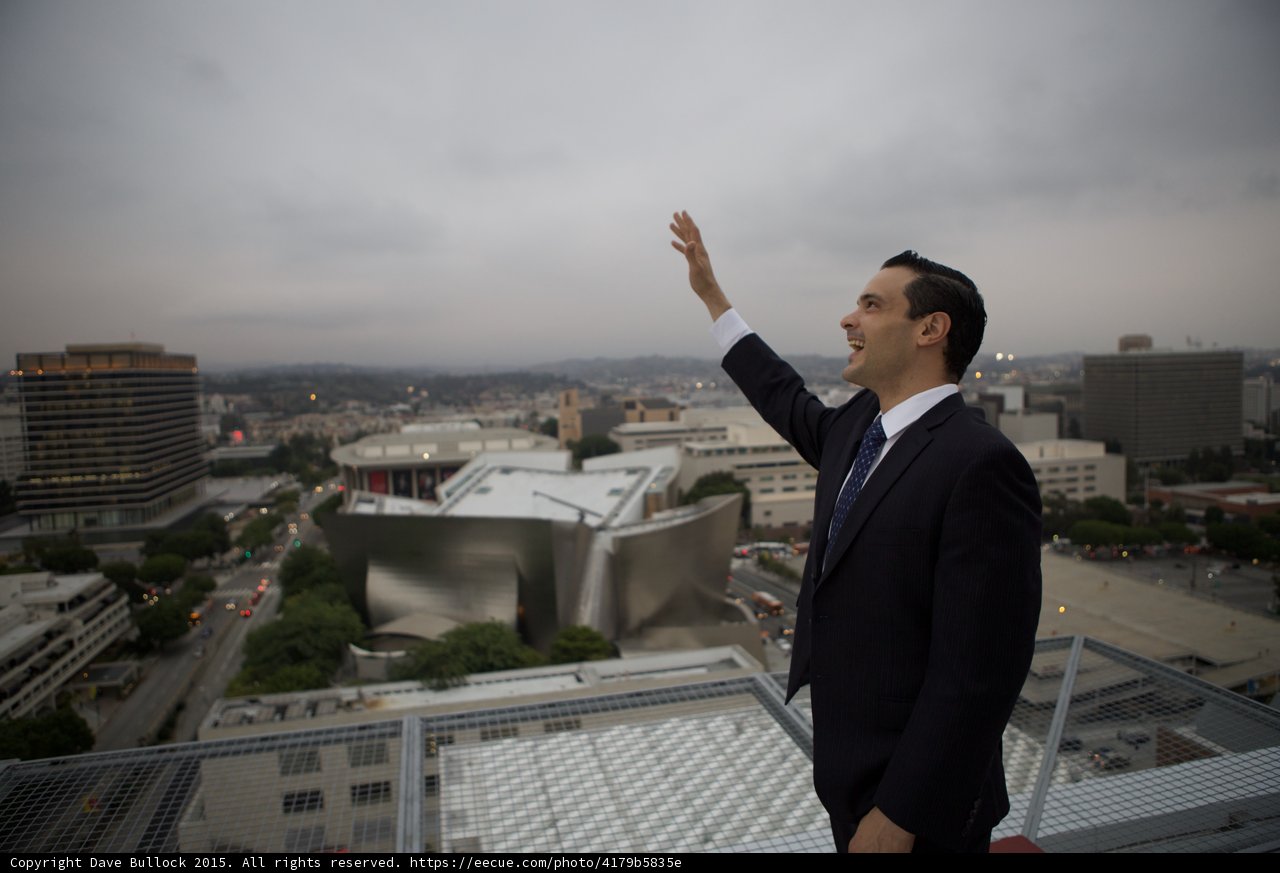 The Man on the Metropolis Rooftop