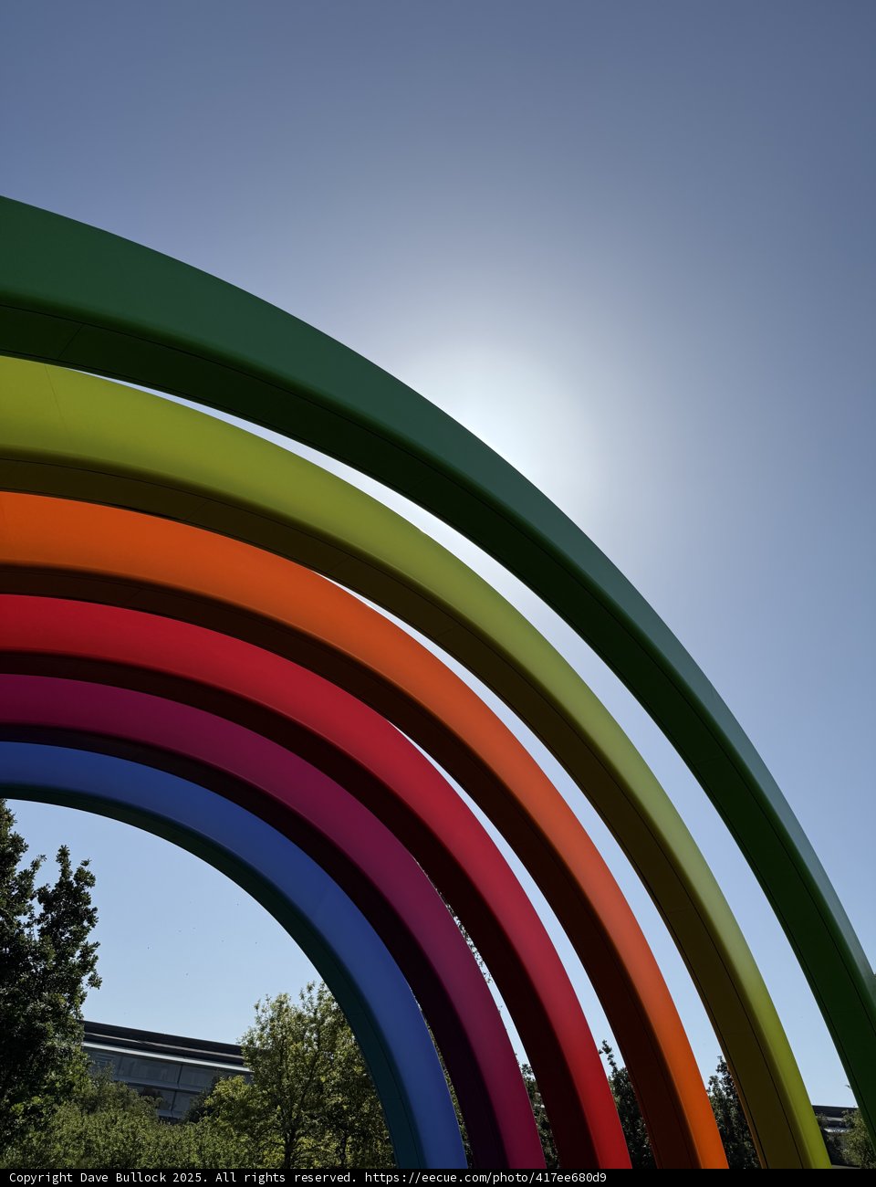 Rainbow Arches at Apple Park