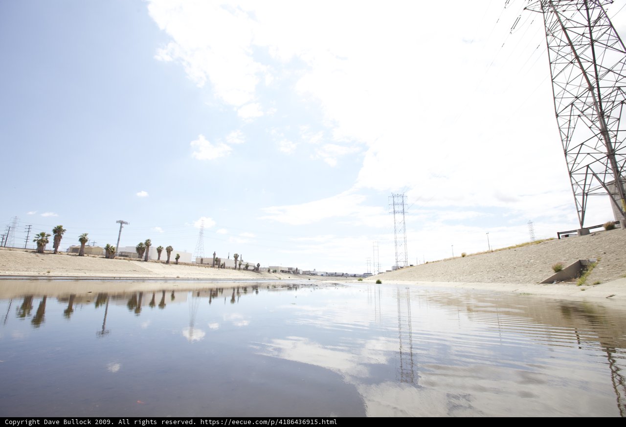 Tranquil River with Industrial Overtones