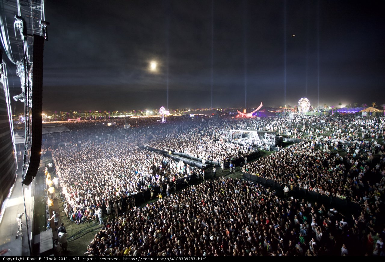 Lighting Up the Night at Coachella
