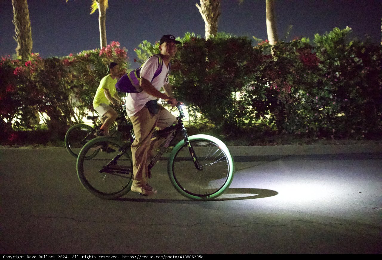 Nighttime Ride at Coachella 2024