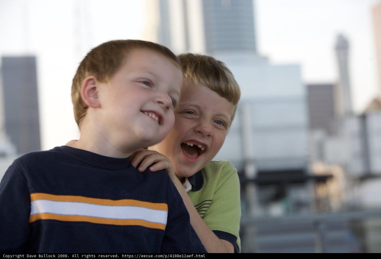 Two Happy Boys Take on the City