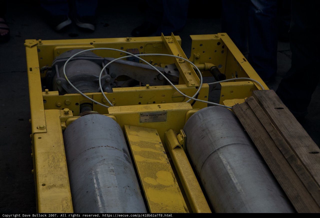 Yellow Bulldozer with Twin Cylinders