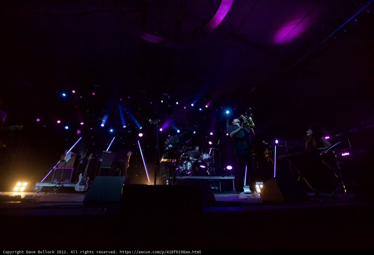 Rocking out under the Purple Haze