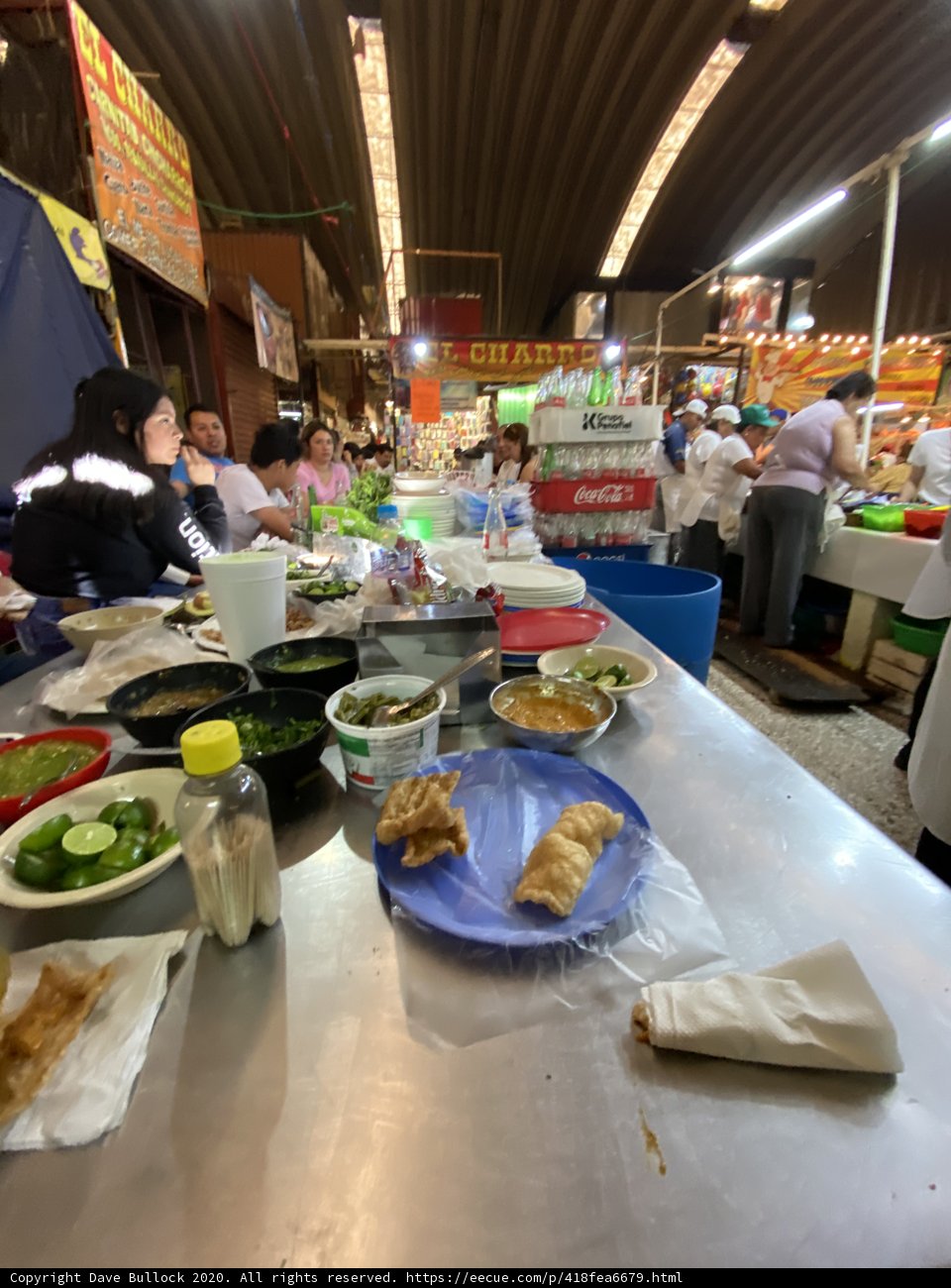 Lunchtime at Mercado de Coyoacan
