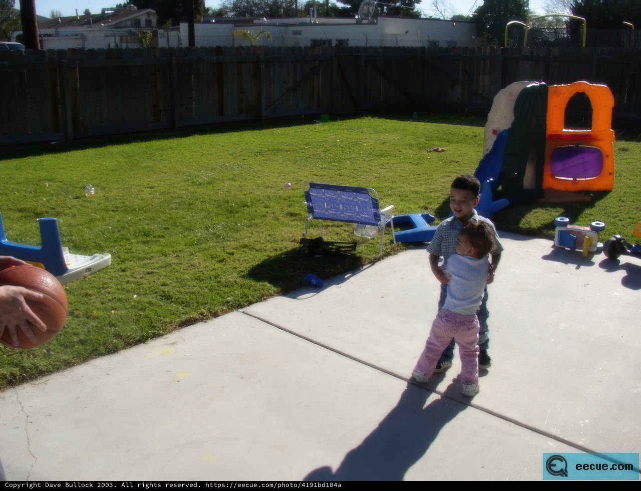 Basketball Fun in the Backyard