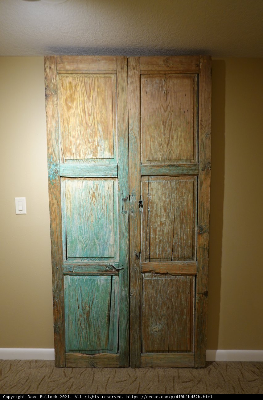 The Green Cupboard Door