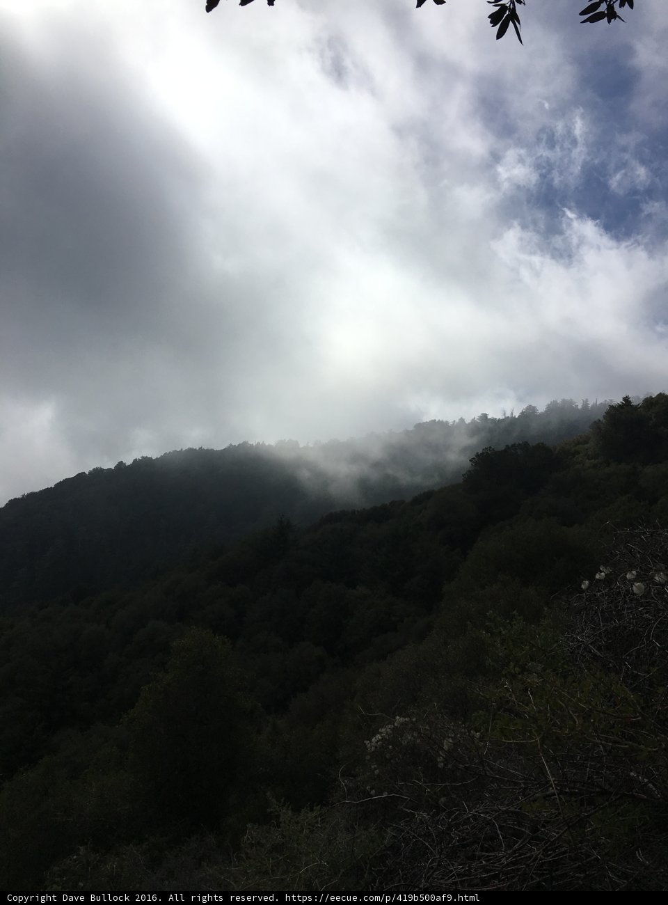 Majestic View of the Mountains from Hilltop
