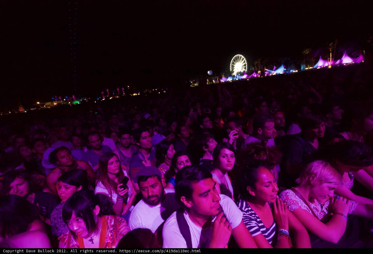 Coachella Concertgoers Take Over the Night Sky