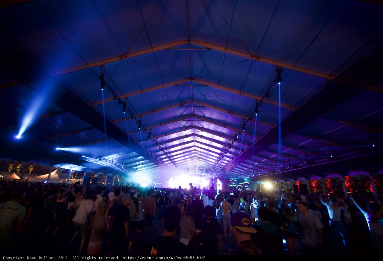 Urban Crowd at Coachella Nightclub